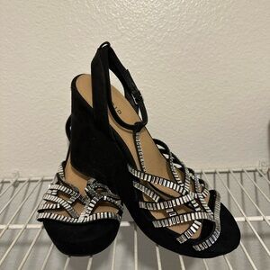 Torrid Strappy Wedges Size 10.5W